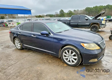 2008 Lexus Ls 460 z USA, uszkodzony, nr VIN JTHBL46F185054746